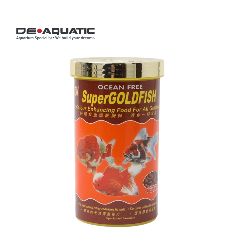 Ocean Free OF SUPER GOLDFISH COLOUR ENHANCER Fish Food | Shopee Singapore