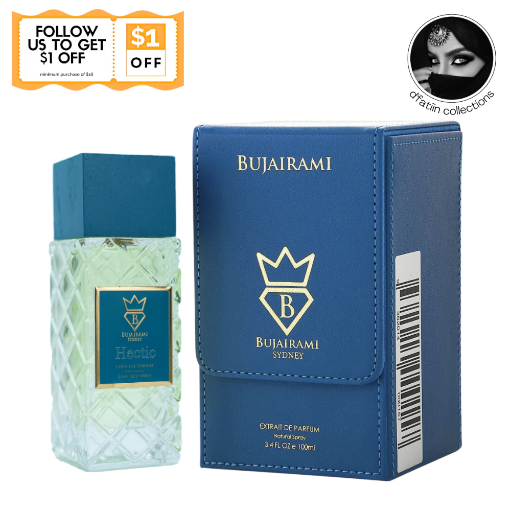 Bujairami Hectic - Extrait Perfume 100ml (citrus, tea, ginger
