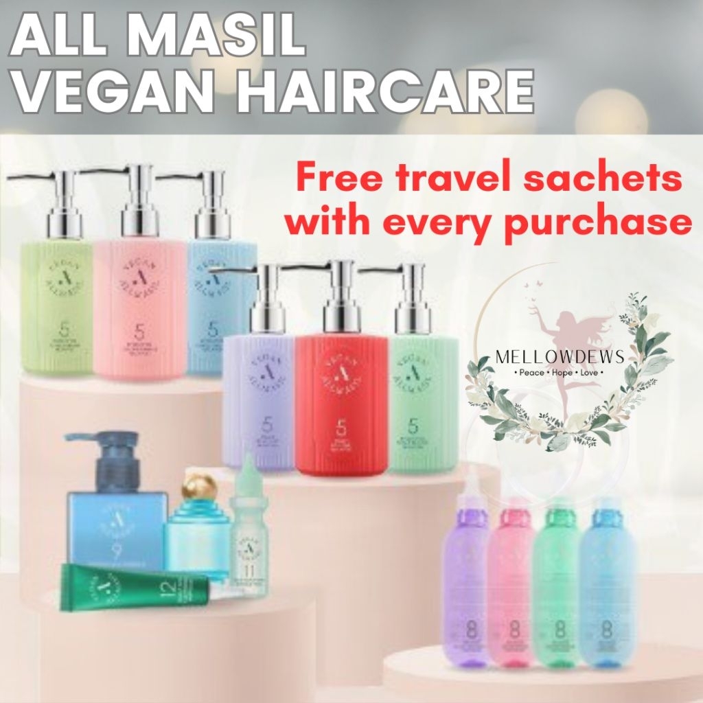 FREE TRAVEL SACHETS[MELLOWDEWS] ALLMASIL 5 SALON HAIR CMC and ...