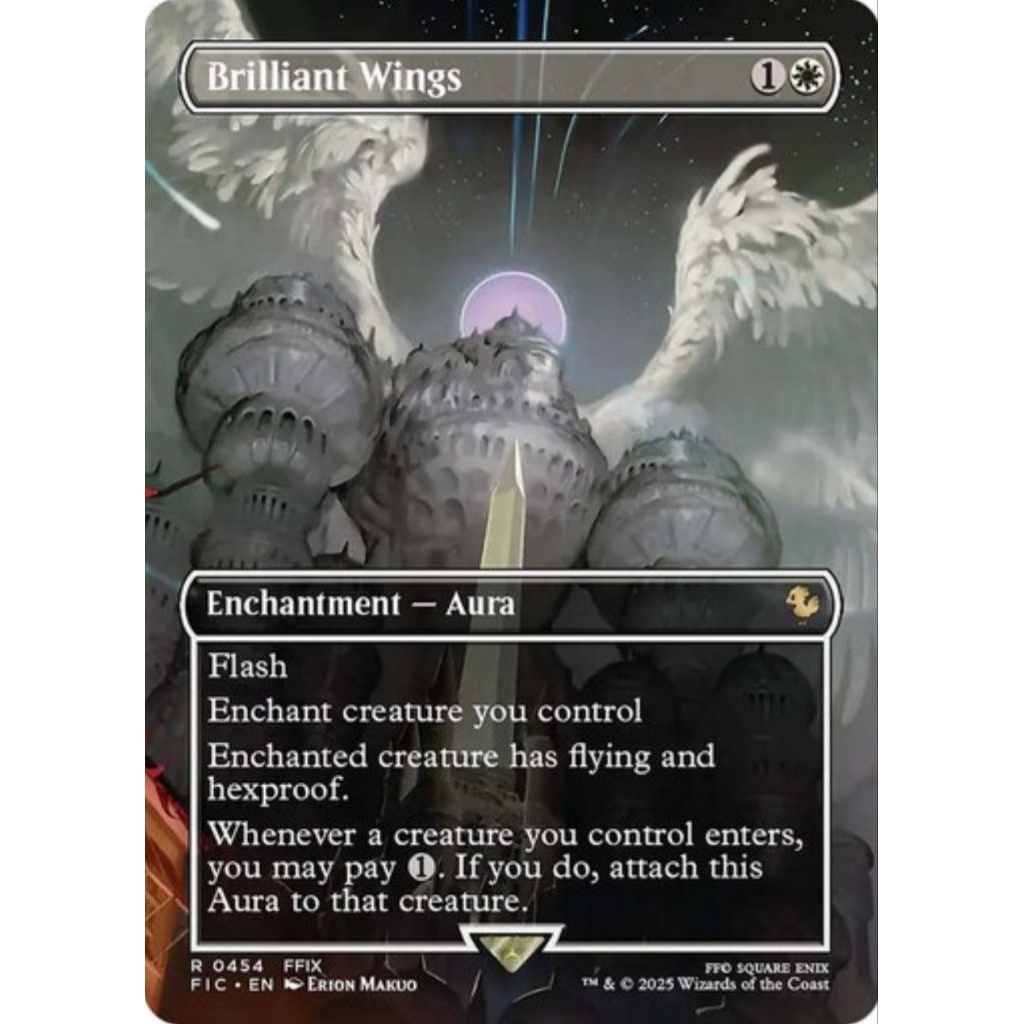 MTG Final Fantasy Commander Decks Variants: Brilliant Wings | Shopee  Singapore