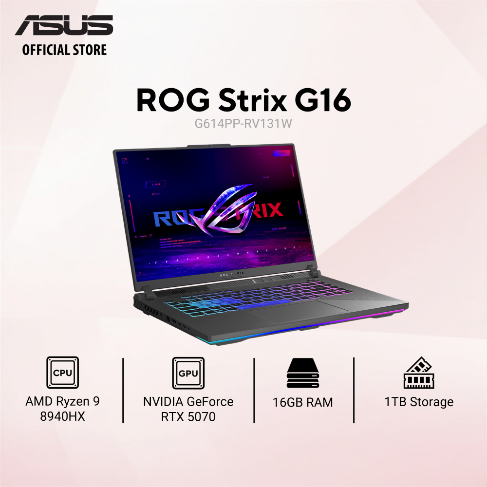 ASUS ROG Strix G16 G614PP-RV131W 16