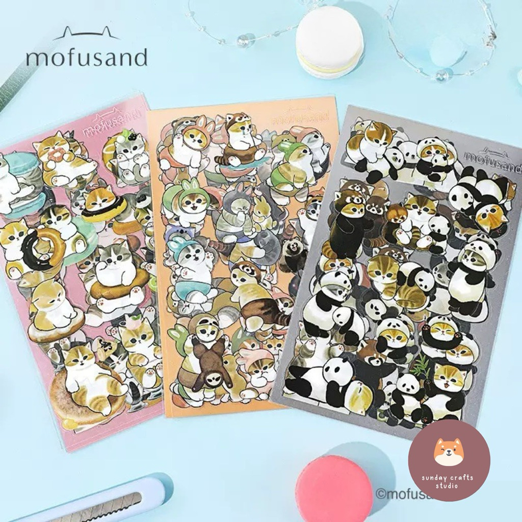 [SG] ️ Mofusand Sticker Pack (Licensed) | Shopee Singapore