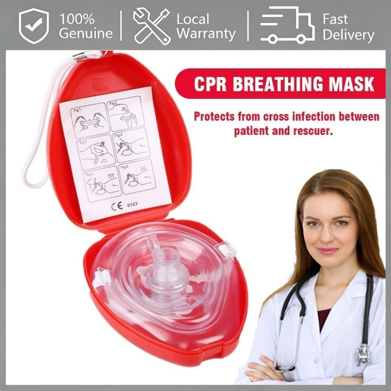 Cpr Mask Pocket Mask Resuscitator Emergency First Aid Breathing ...