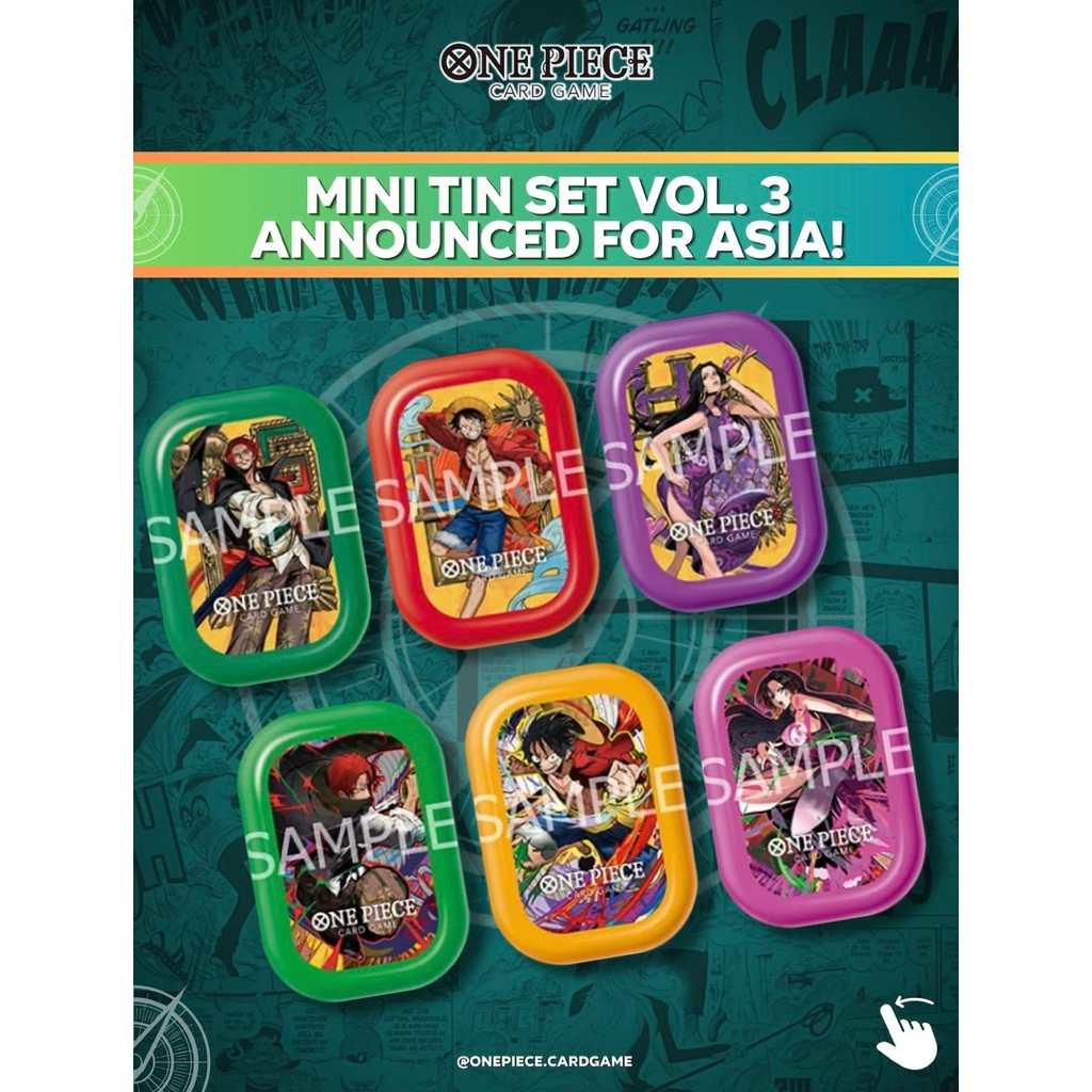 One Piece Mini Tin Vol 3 (TS-03) | Shopee Singapore