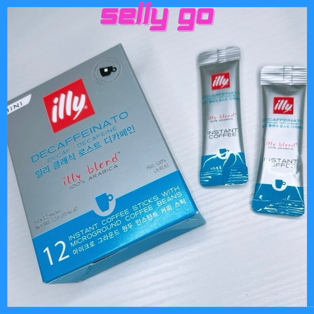 illy Instant Stick Coffee Decaf Mini 12 Sticks | Shopee Singapore