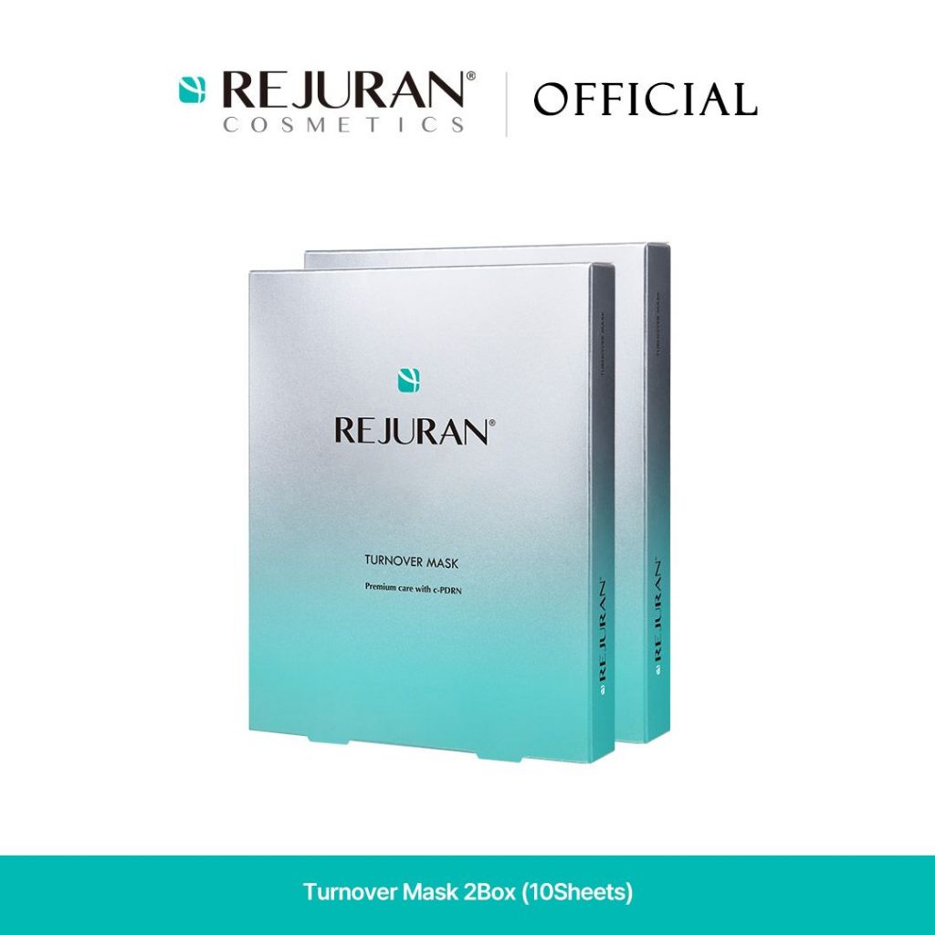 REJURAN] Turnover Mask 5 Sheets (2 Boxes / 4 Boxes) | Shopee Singapore