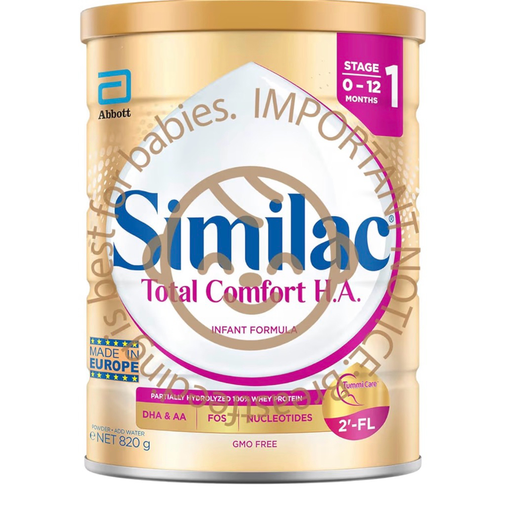 Similac Total Comfort H.A Stage 1 Infant formula, 0-12 months, 820g ...