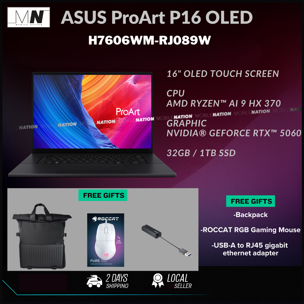 ASUS ProArt P16 Touch Screen 16