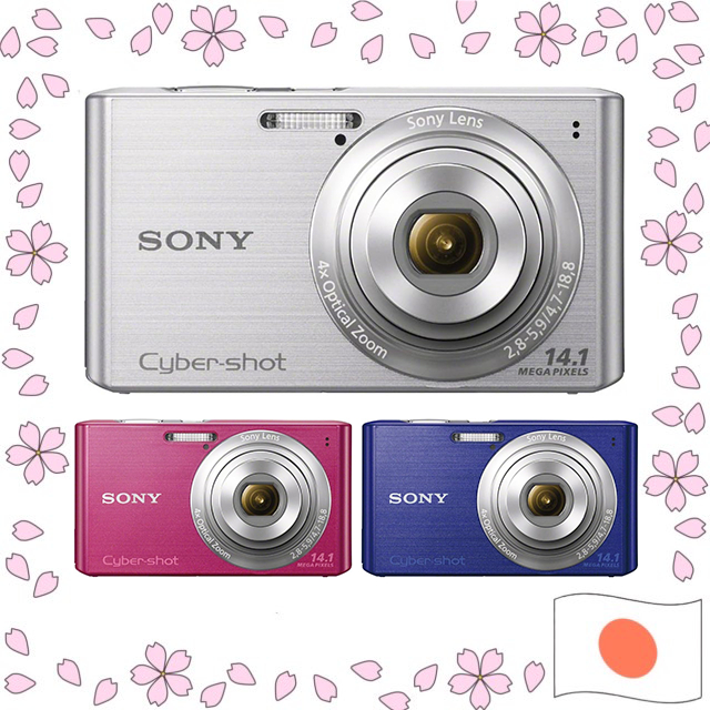 SONY Cyber-Shot W610 (14.1 million CCD/optical x4) Silver / Blue