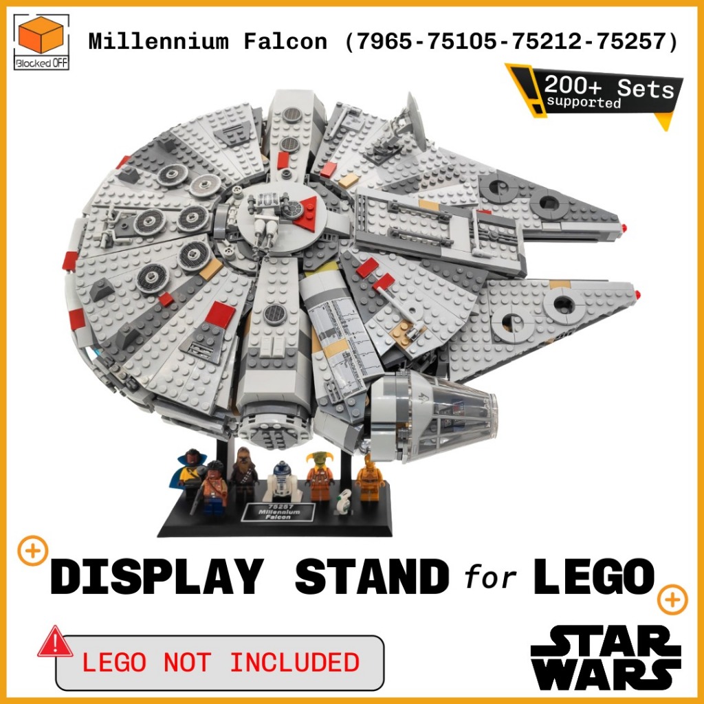 Display Stand for Lego Star Wars Millennium Falcon (7965 / 75105 ...