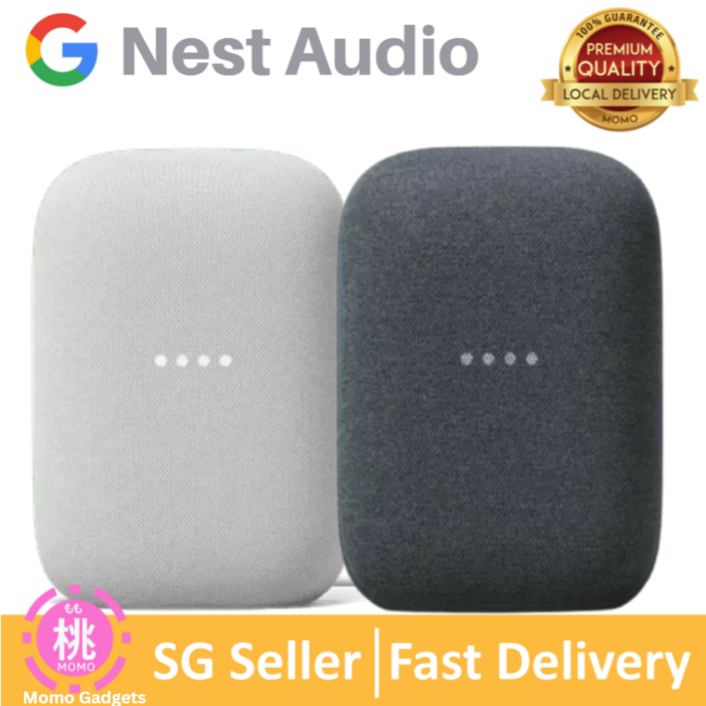 SG Ready Stock Google Nest Audio - Smart Speaker with Google