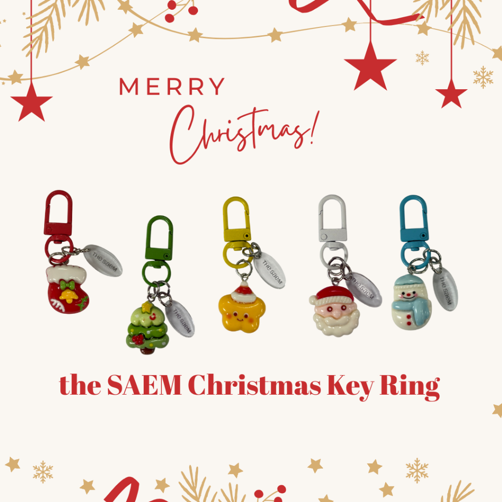 [the SAEM] Christmas Key Ring (GWP) | Shopee Singapore