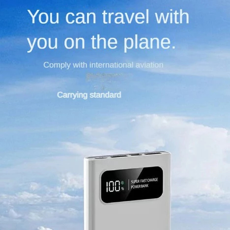 120W ultrathin power bank side view