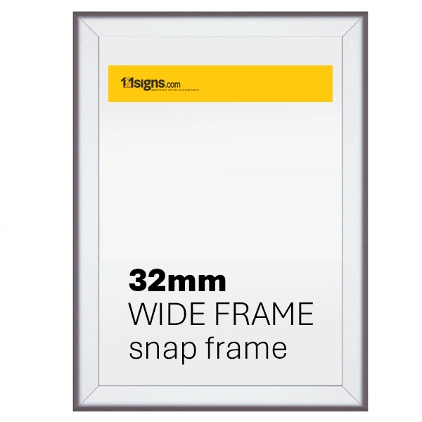 Snap Frame – WIDE FRAME / Poster Frame / Photo Frame / Premium [Black ...