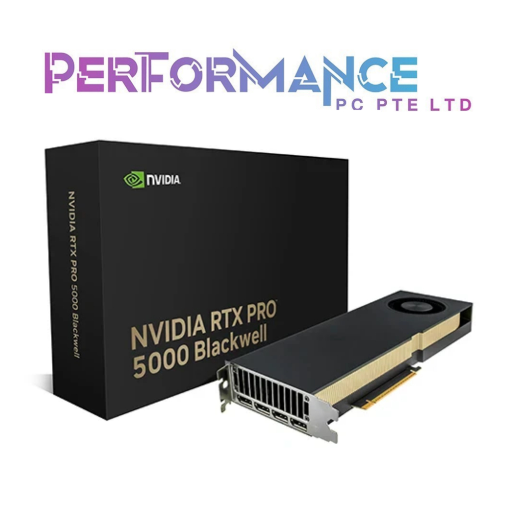 NVIDIA RTX PRO 5000 BLACKWELL 48GB VRAM WORKSTATION GRAPHICS CARD (3 ...