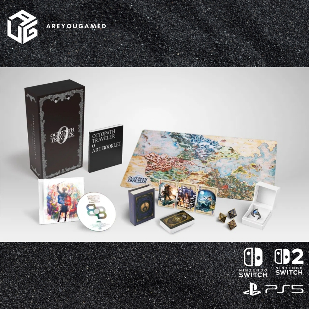 Octopath Traveler Collector's Edition – Neuf Sous Blister – Nintendo Switch
