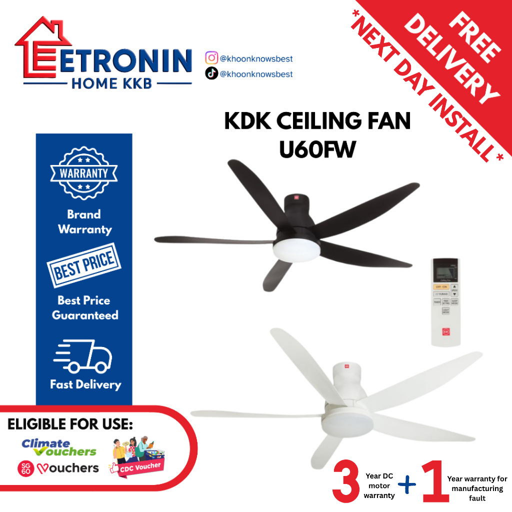 Buy KDK Ceiling Fan Online, August 2026 | Shopee Singapore