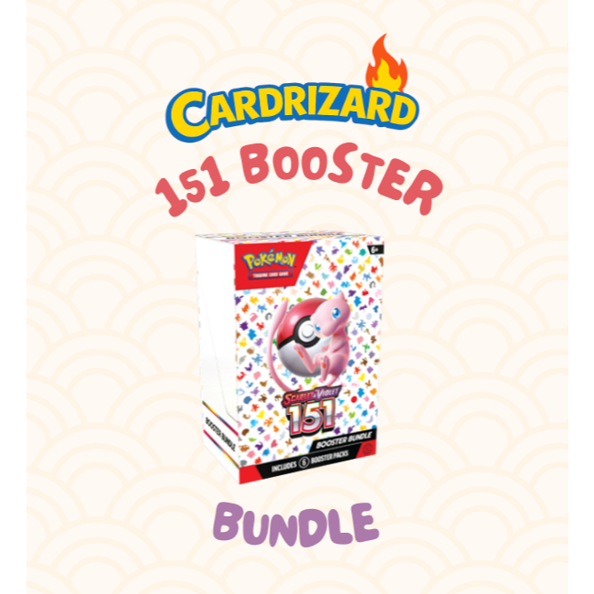 Pokemon TCG Scarlet & Violet 151 Booster Bundle | Shopee Singapore