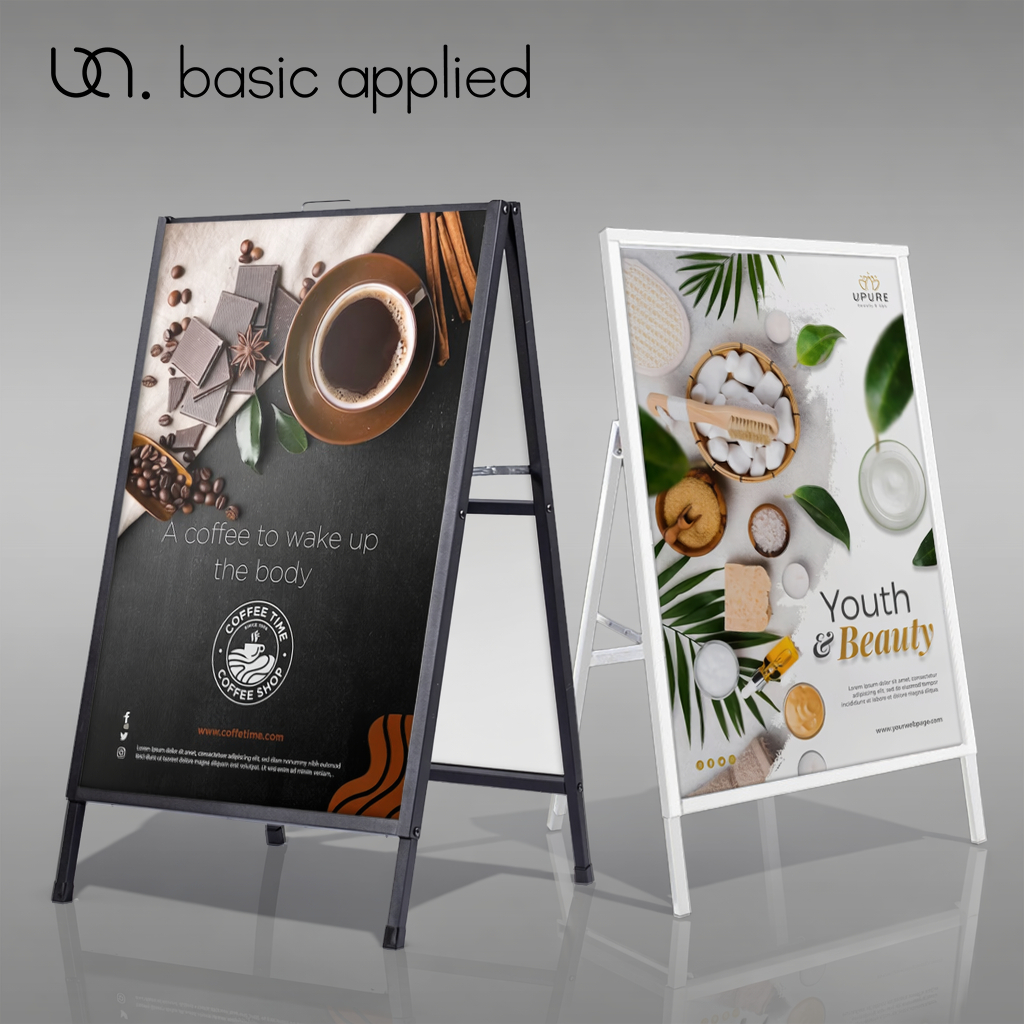 A Board Classic Poster Stand | A Shape Metal Kapaline Stand | Basic ...