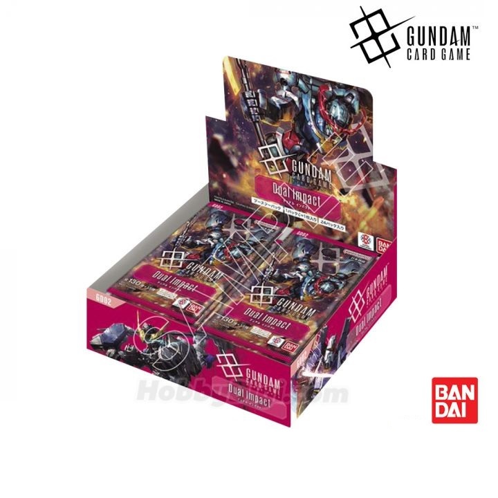 Gundam card game : GD02 GD-02 Dual Impact Booster Box / Case (JAP ...
