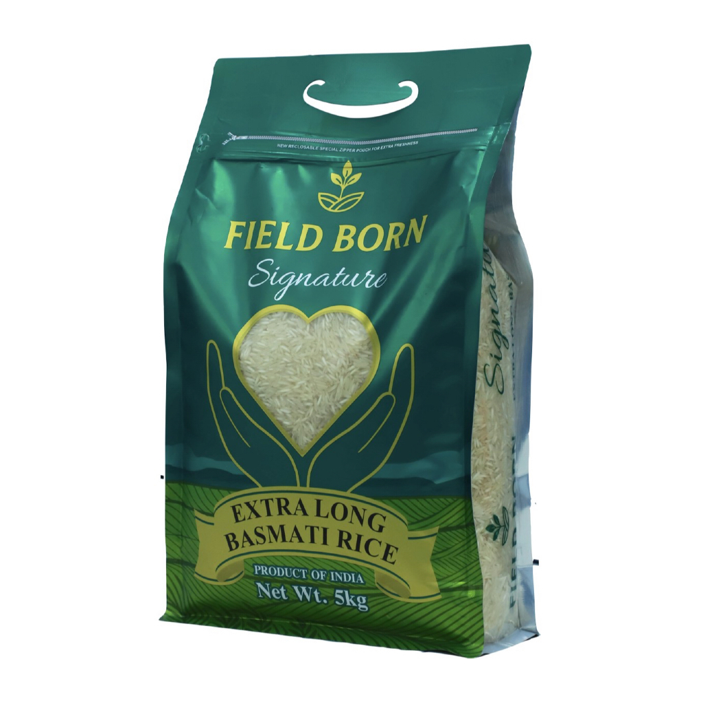 Field Born Signature Basmati Rice 5KG | Extra Long Basmati Rice ...