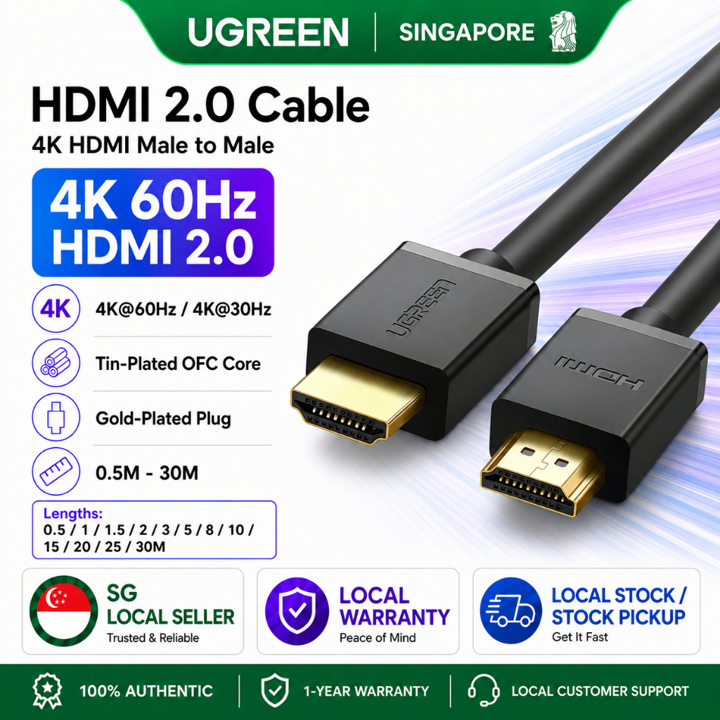 hdmi cable 10m - Prices and Deals - Jul 2026 | Shopee Singapore