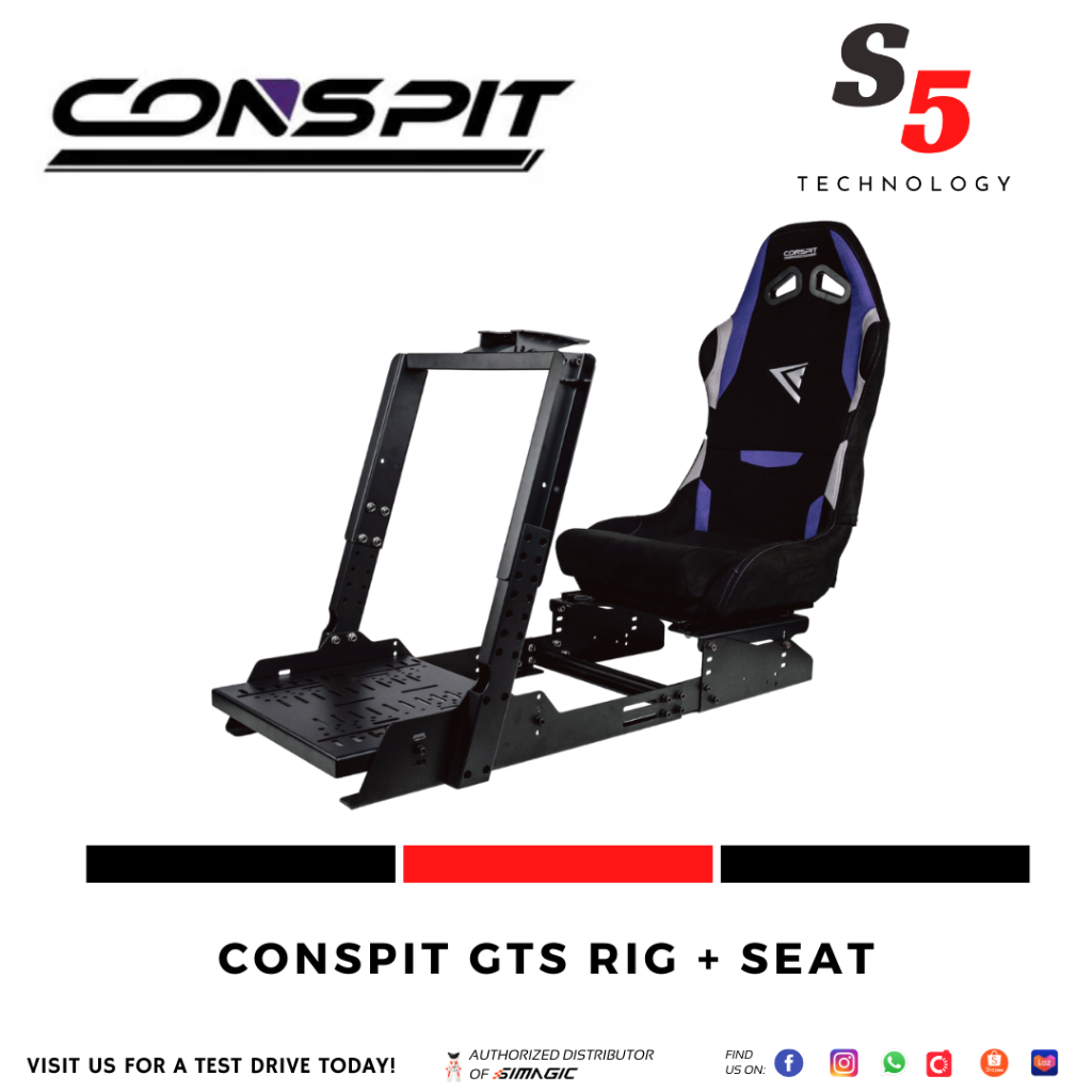 Conspit GTS Rig / Racing Simulator Cockpit / SIM RACING RIG / driving ...