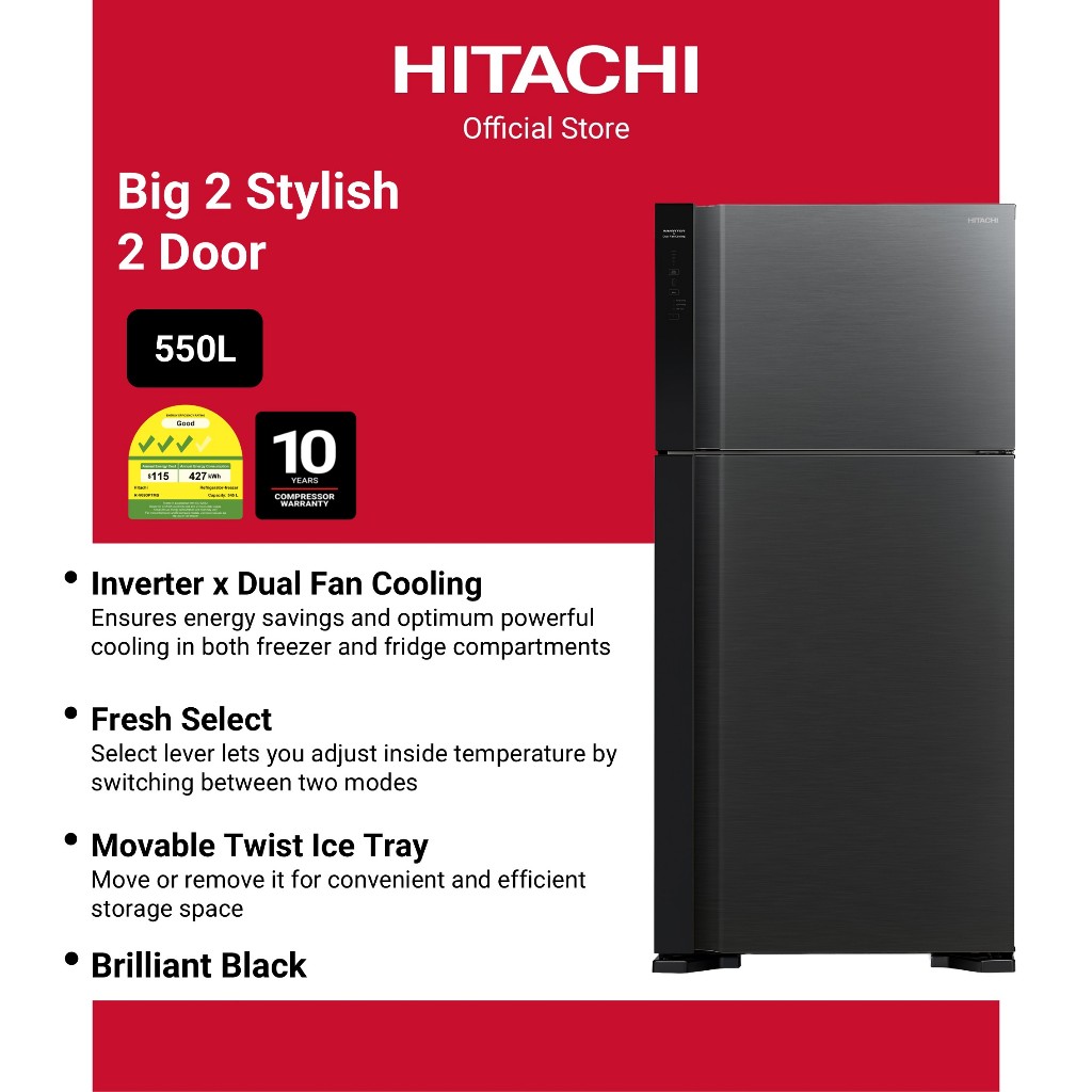 Buy Hitachi refrigerator At Sale Prices Online - August 2026 | Shopee ...