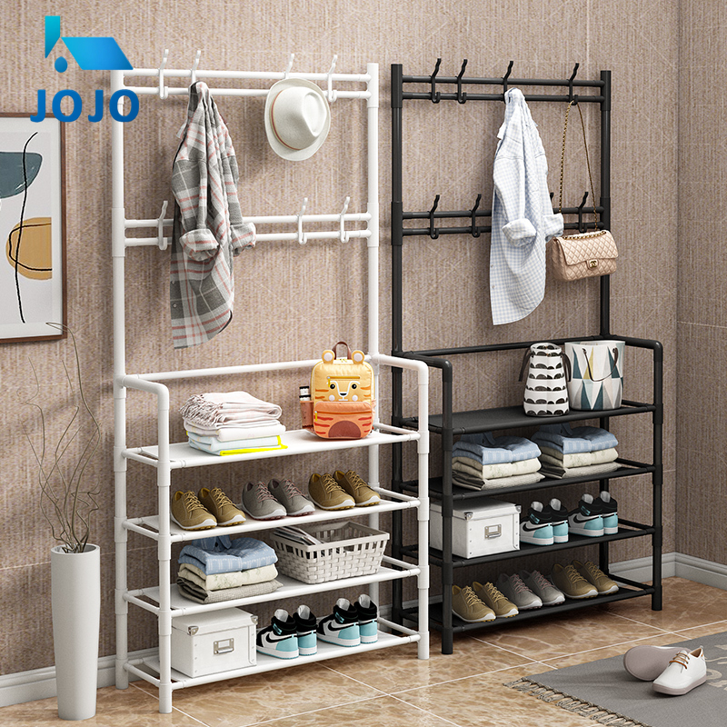 Shoe Rack Multifunctional Coat Rack Outdoor Shoe Rack Floor-standing ...