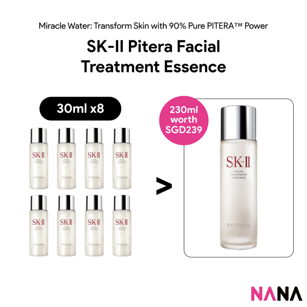 SKII SK-II SK2 Pitera Facial Treatment Essence Sample Pack (30ml x 2/4 ...