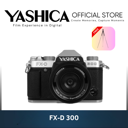 YASHICA FX-D 300 Digital Film Simulation Camera free Gift