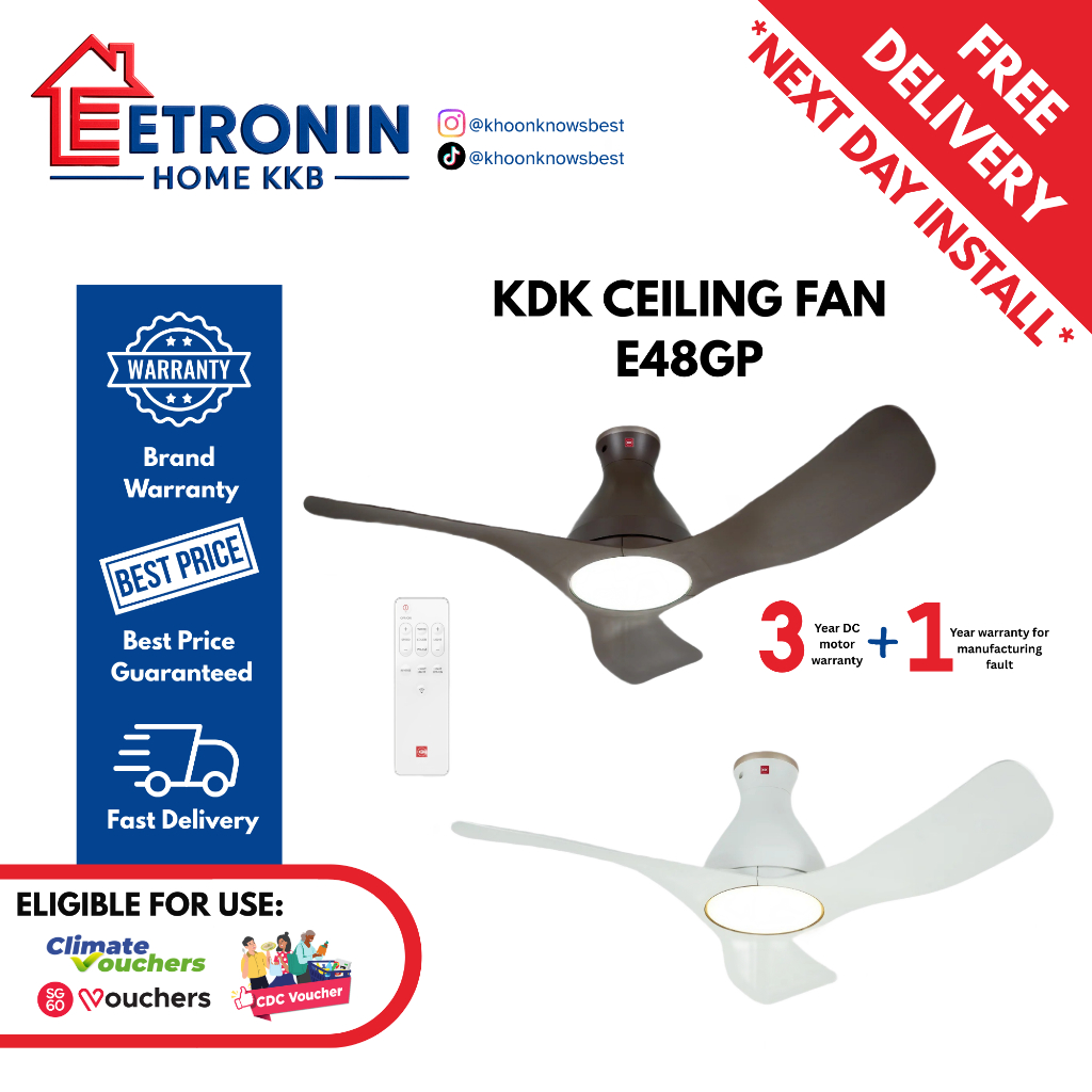 Buy KDK Ceiling Fan Online, August 2026 | Shopee Singapore