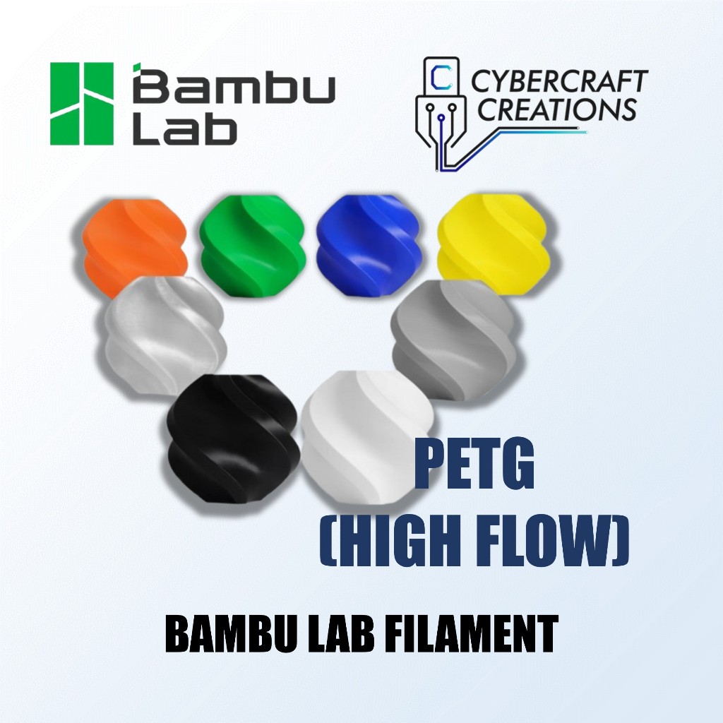 [GENUINE] Bambu Lab Filament (PETG HF) BambuLab 3D Printing Filament ...