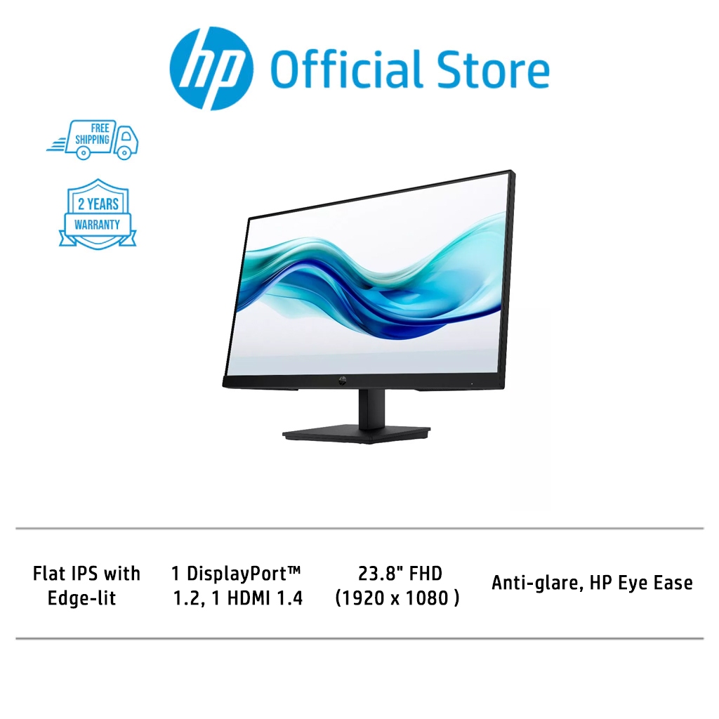 HP Series 3 Pro 23.8 inch FHD Monitor - 324pf | Shopee Singapore