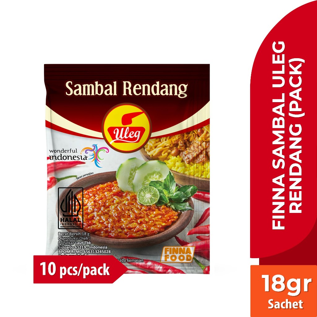 IndoSedap Uleg Sambal Sachet | Authentic Original Indonesian