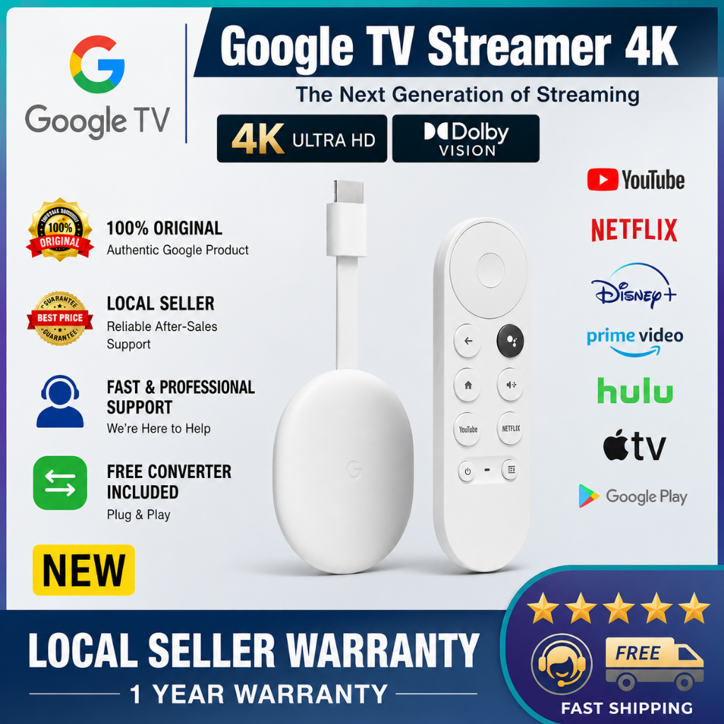 Buy Chromecast google tv At Sale Prices Online - May 2026 | Shopee