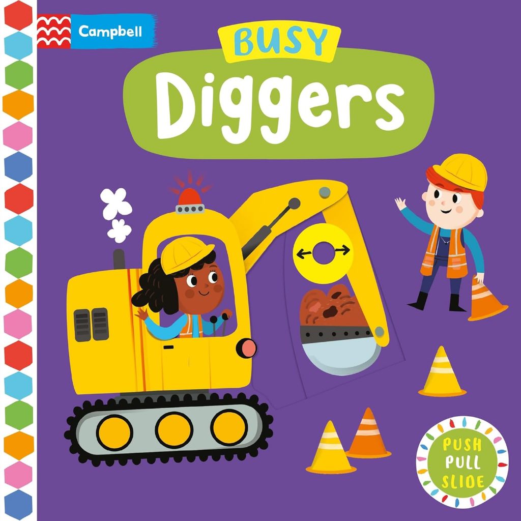 SG Stock】Campbell busy book Series children's Interactive Board