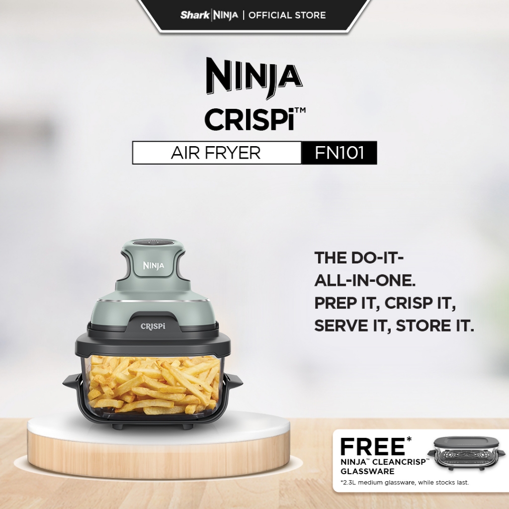 NEW ARRIVAL] Ninja Crispi Portable Air Fryer - FN101 | Shopee