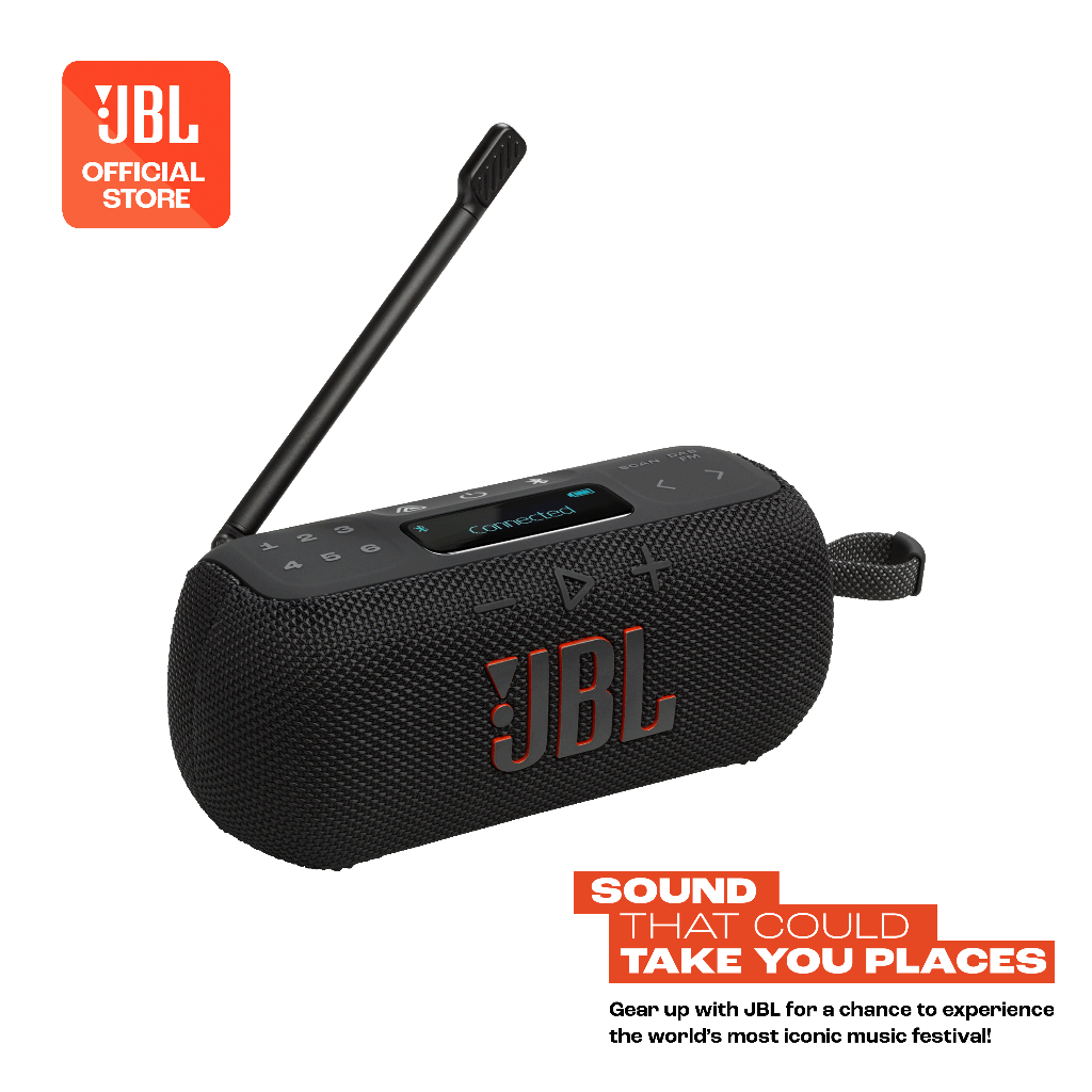 JBL Tuner 3 - Portable DAB/DAB+/FM radio, Bluetooth speaker with JBL ...