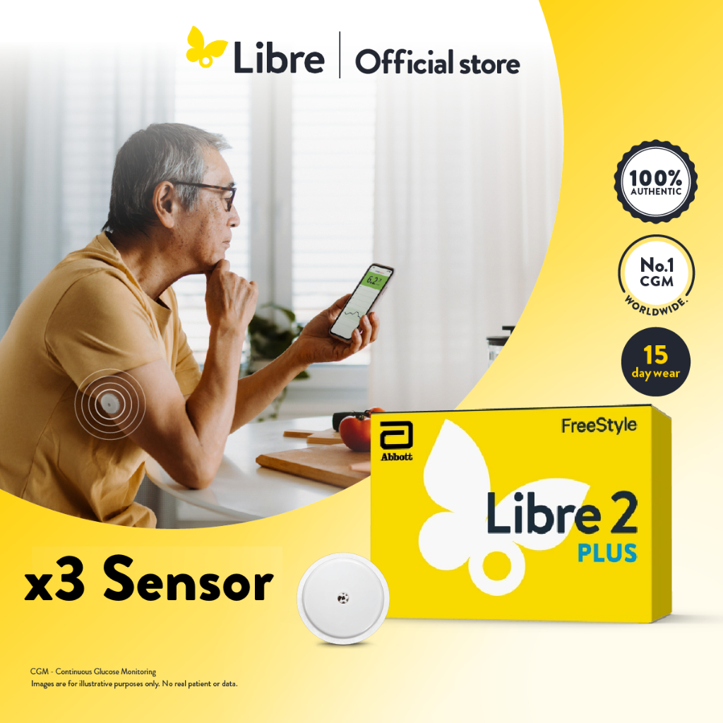 FreeStyle Libre 2 Plus Sensor 3s | Shopee Singapore