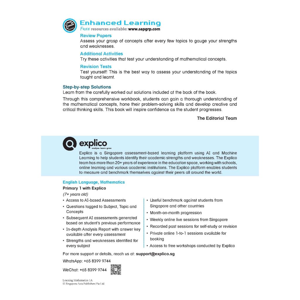 Learning Mathematics For Primary Levels 1 - 6 | Topical | Primary Math ...