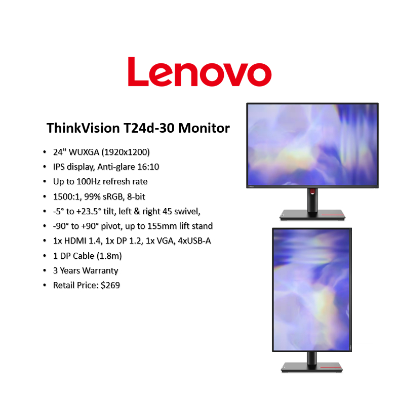 Buy Lenovo thinkvision At Sale Prices Online - August 2026 | Shopee ...