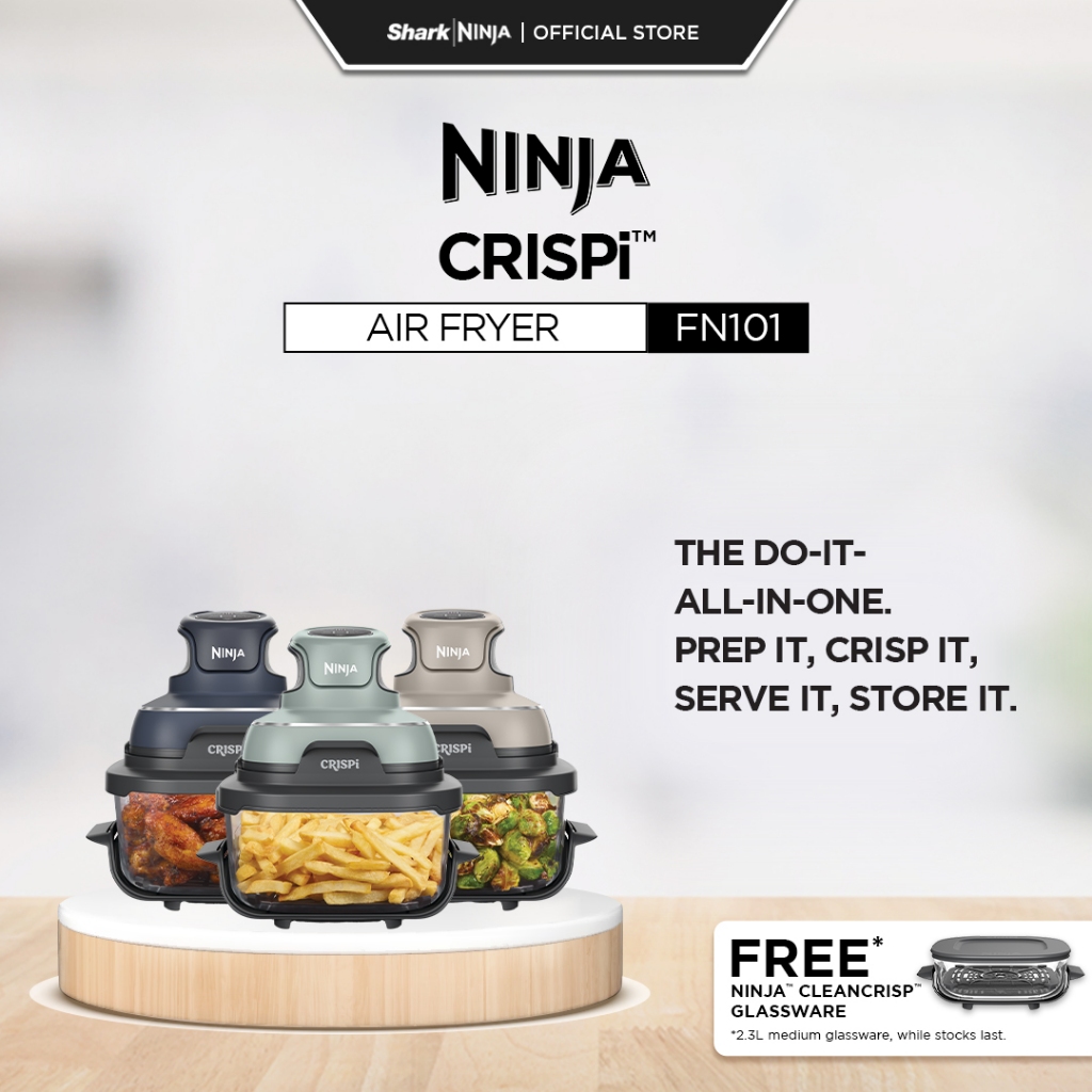 NEW ARRIVAL] Ninja Crispi Portable Air Fryer - FN101 | Shopee