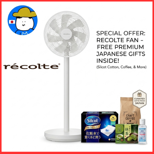 Authentic】Recolte Cordless Circulation Fan – Portable, Quiet