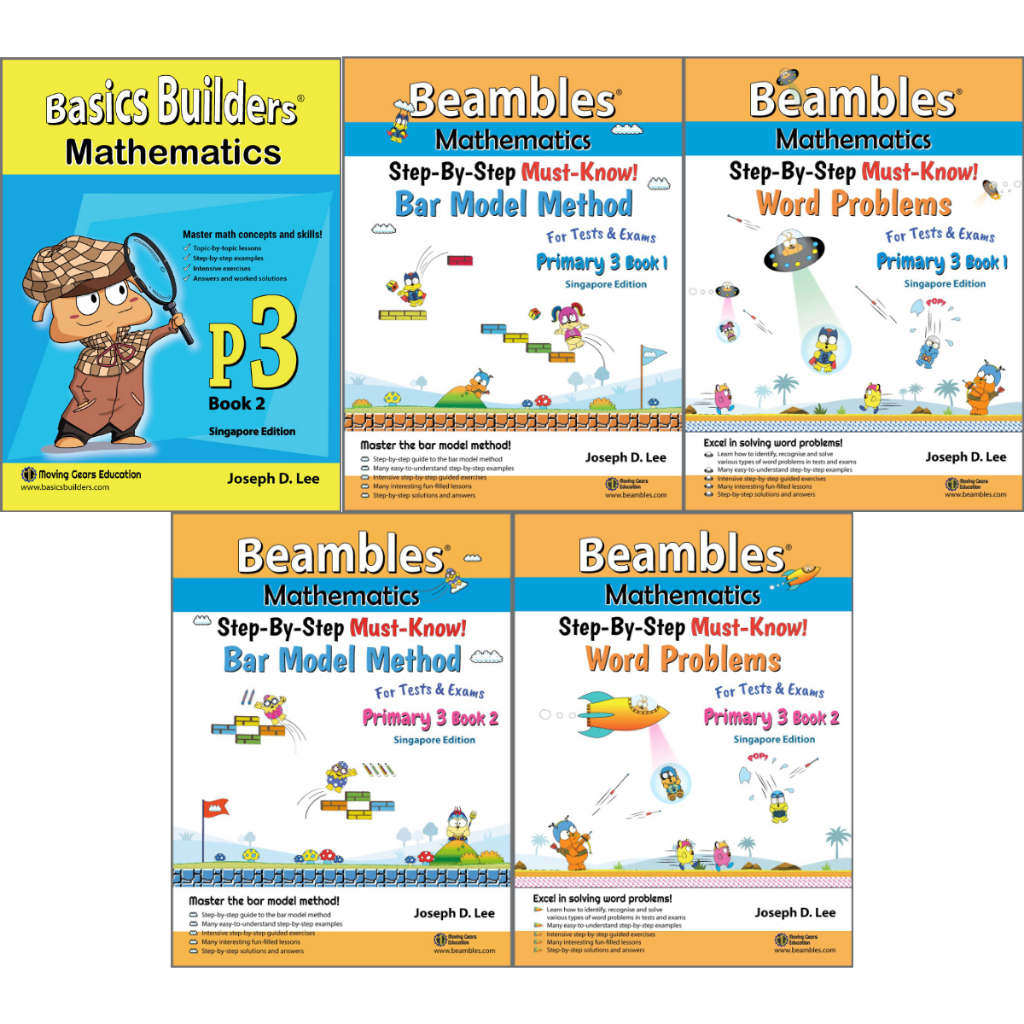 P3 Popular Recommended Primary School Mathematics Assessment Books Pack ...