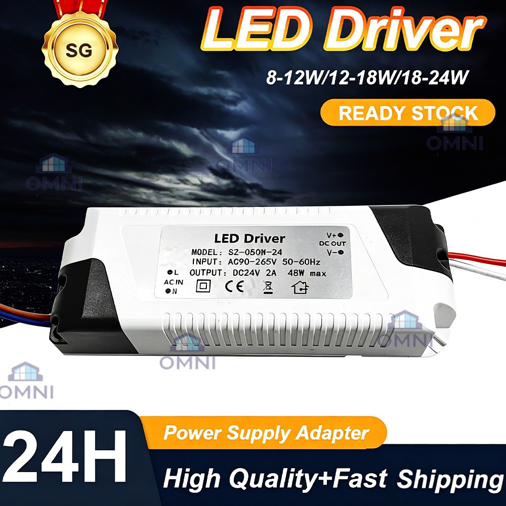 LED Driver LED Constant Current 8-12W 12-18W 18-24W Power Supply Output ...