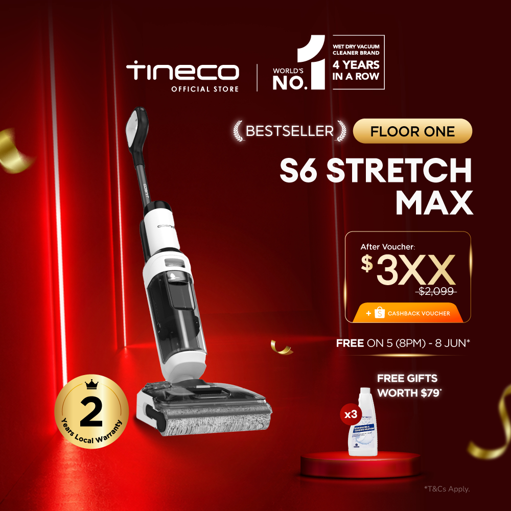 Tineco FLOOR ONE STRETCH S6 スティッククリーナー 【公式通販】