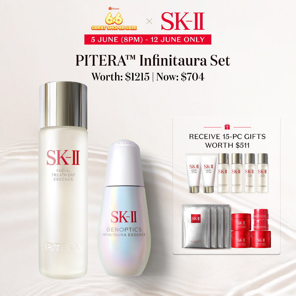 6.6 Exclusive] SK-II Facial Treatment Essence 230ml + GenOptics