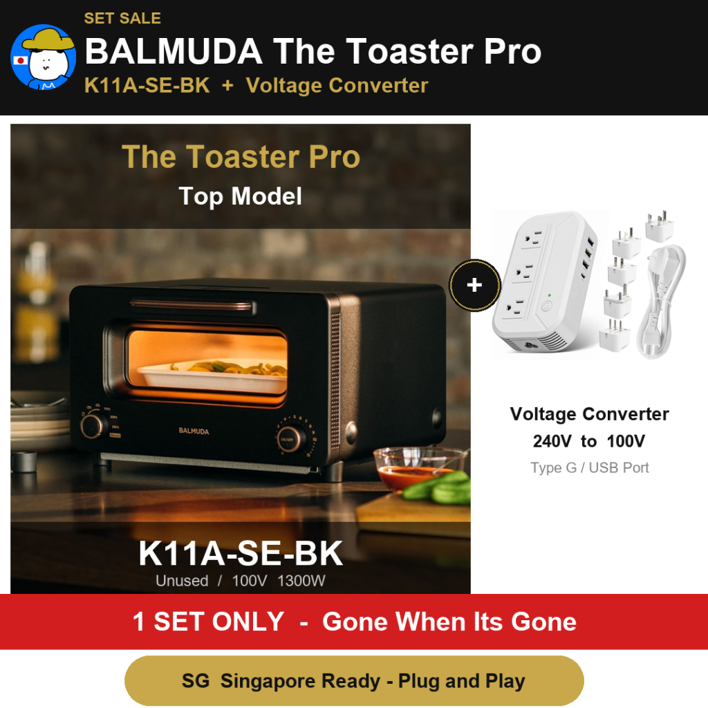 Authentic】BALMUDA The Toaster Pro - Elevate Your Home Cooking