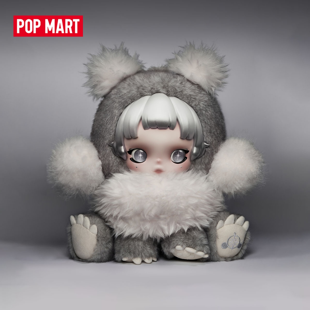 POP MART θ SKULLPANDA Punk Panda Plush Doll | Shopee Singapore